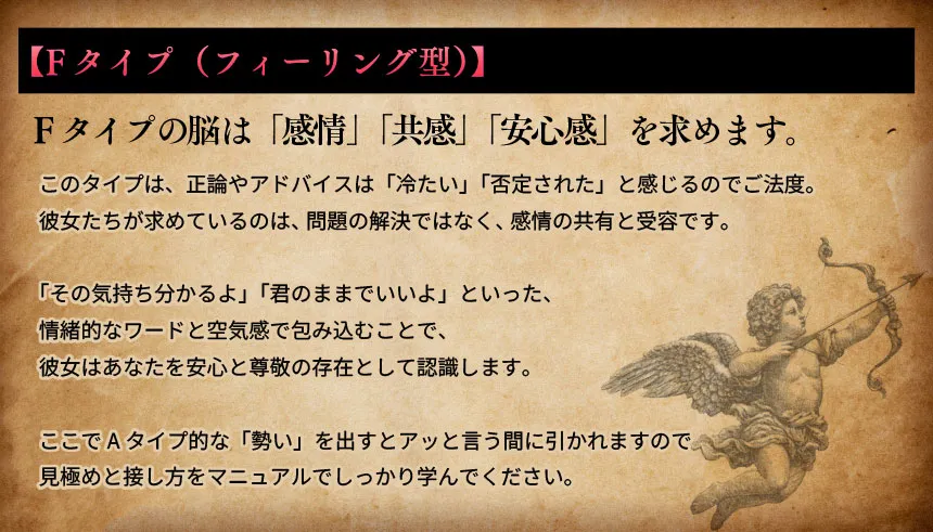 Fタイプ（フィーリング型）